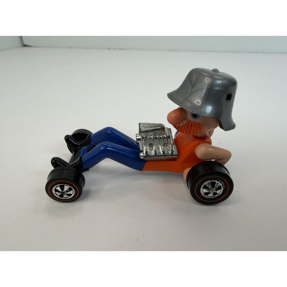 1971 Hot Wheels Redline Farbs Red Catchup Mattel Cereal Promo No Goggles